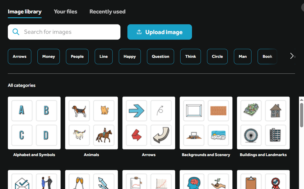 Finding Images In The Videoscribe Library Finding Images In The Videoscribe Library